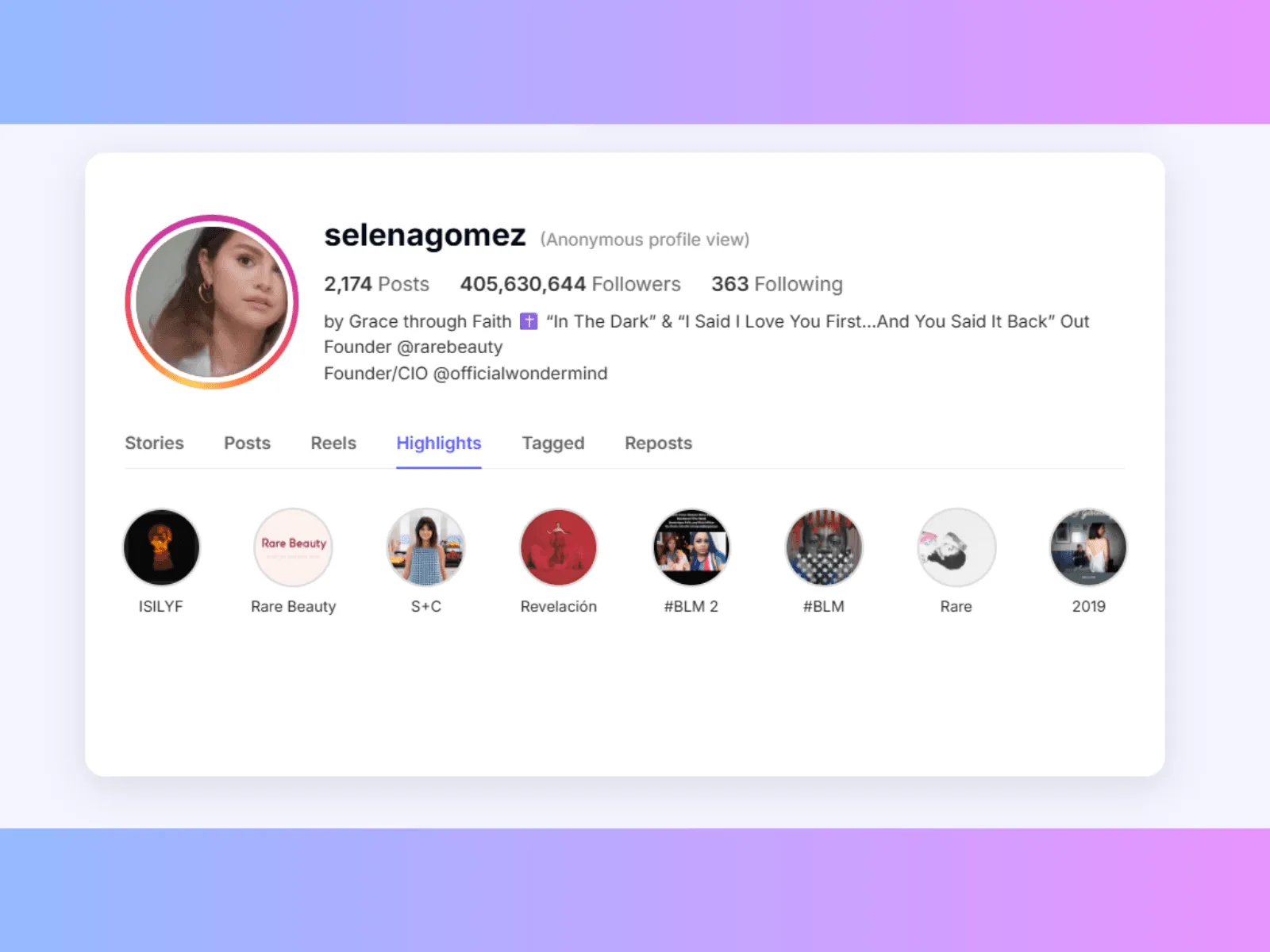 How to use Instagram Highlight Viewer