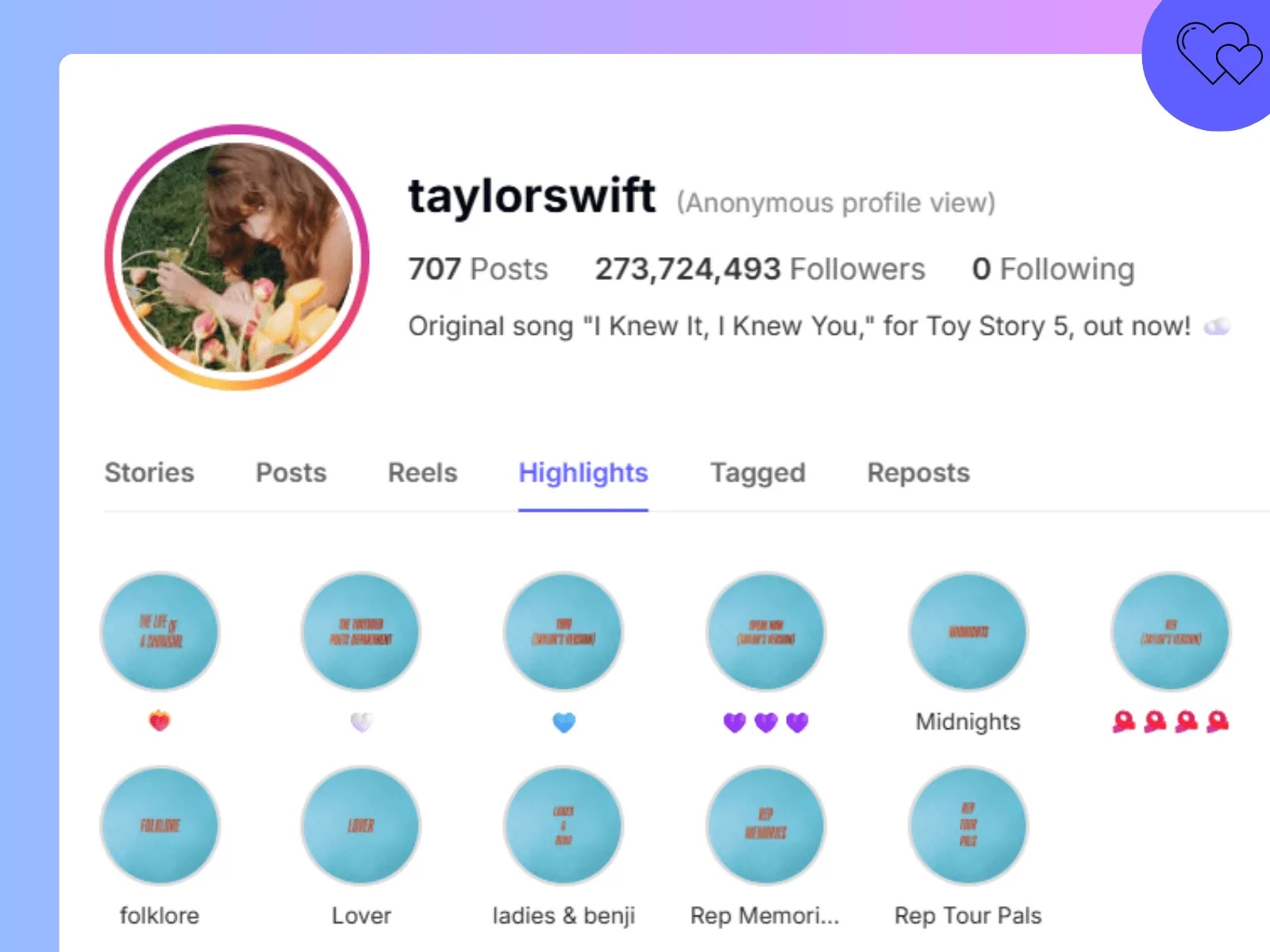 Instagram Highlight Viewer - EasyComment