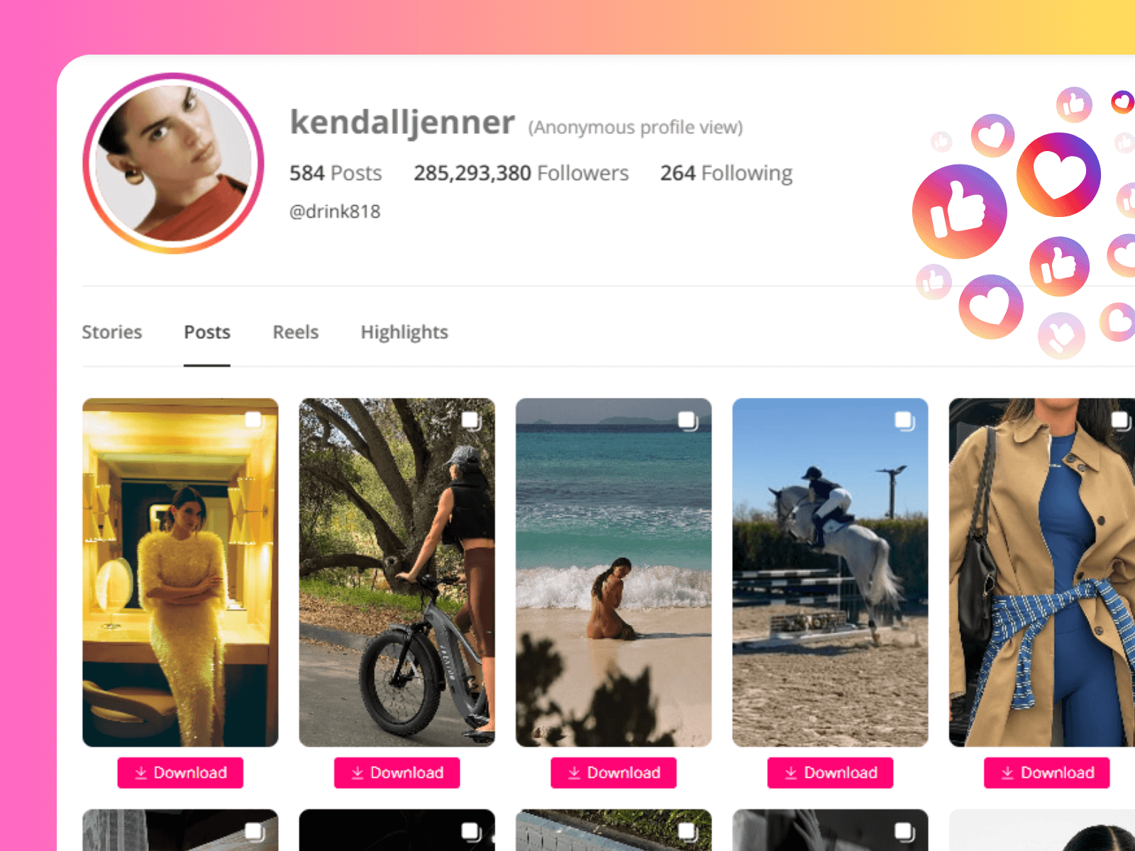 Anonymous Instagram Profile Viewer by EasyComment