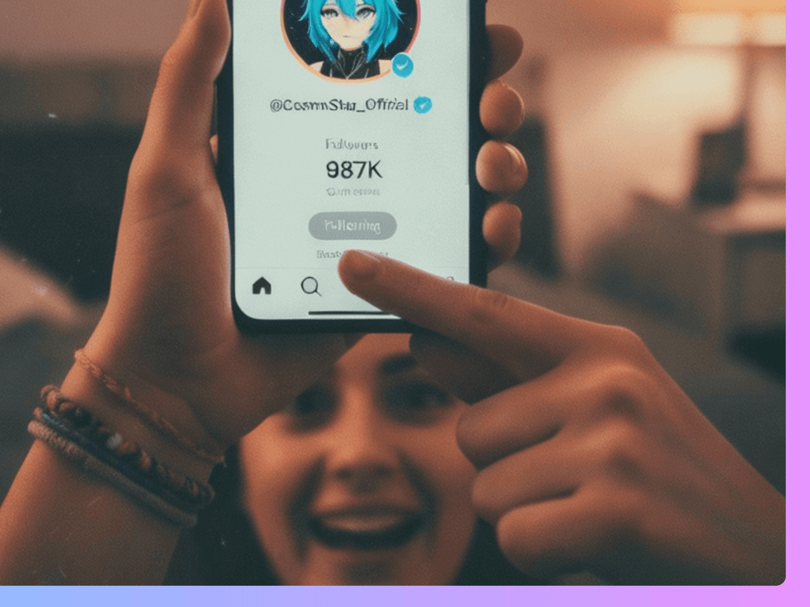 Track celebrity recent follows on Instagram in real-time