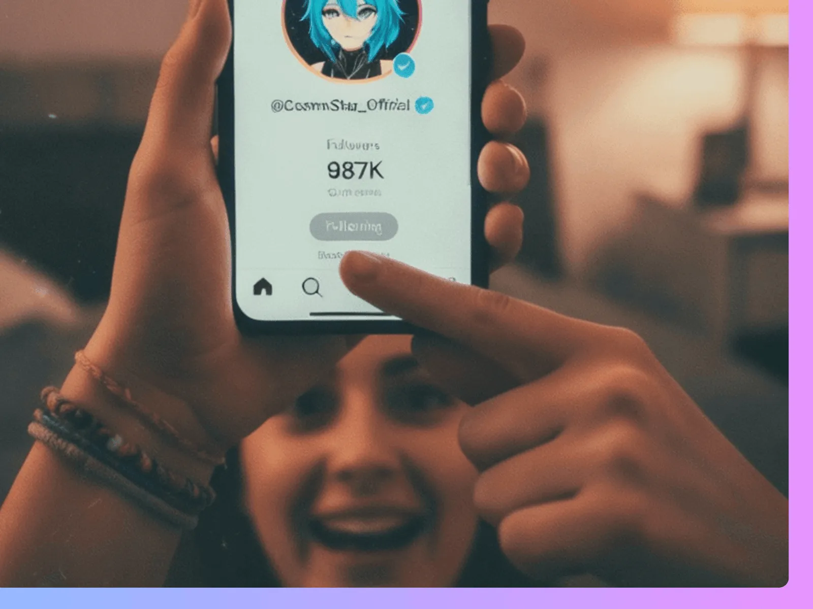 Track celebrity recent follows on Instagram in real-time