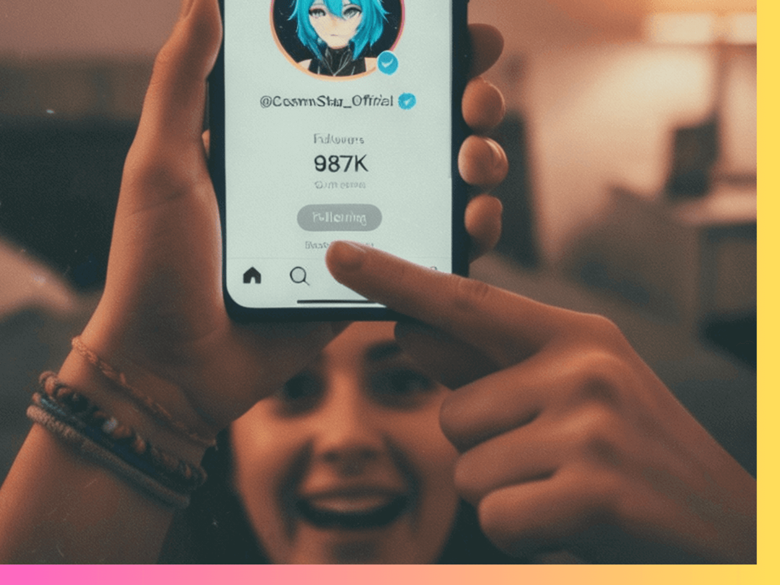 Track celebrity recent follows on Instagram in real-time