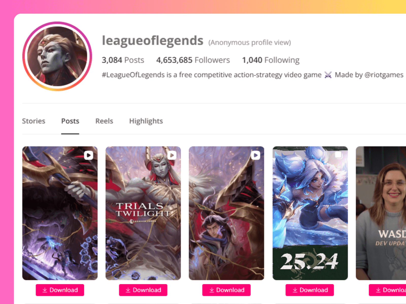 Instagram Viewer Features