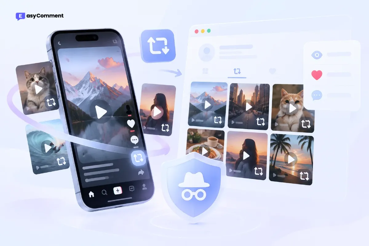 Explore public content with TikTok Repost Viewer
