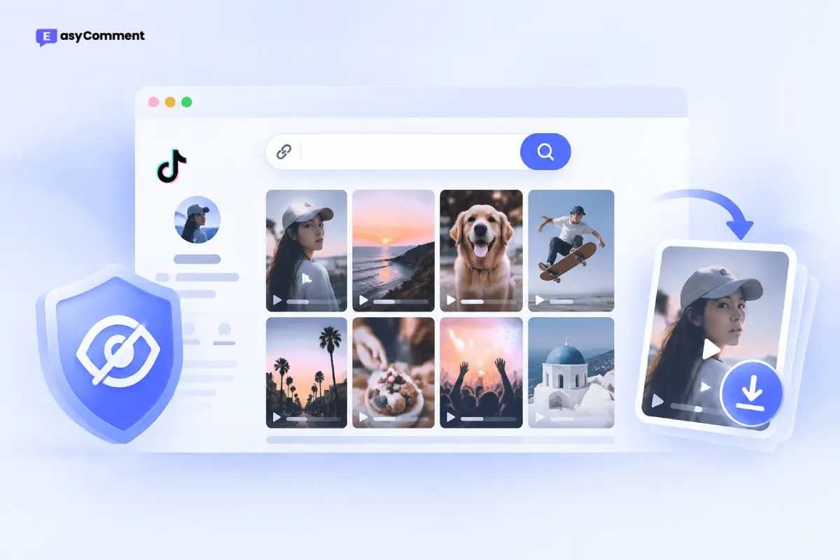 Anonymous TikTok Viewer - EasyComment