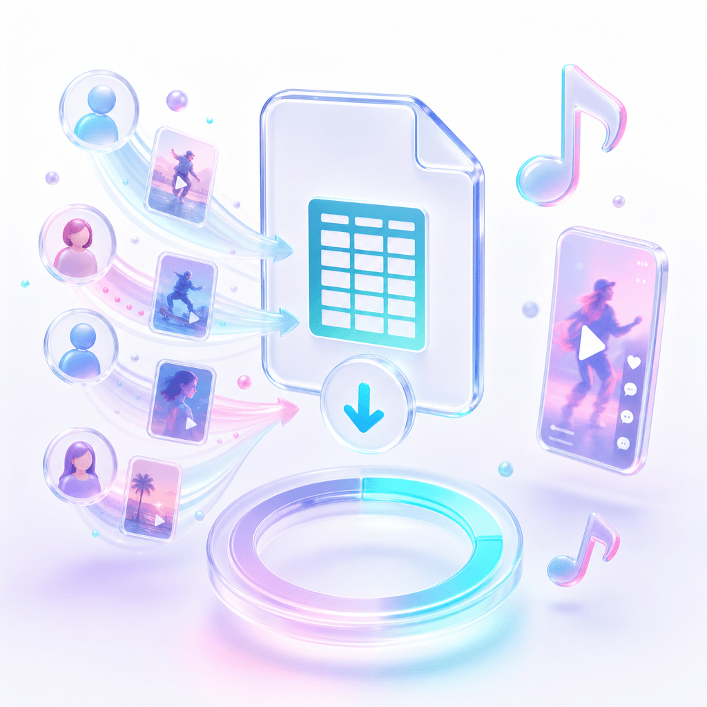 Download TikTok follower export