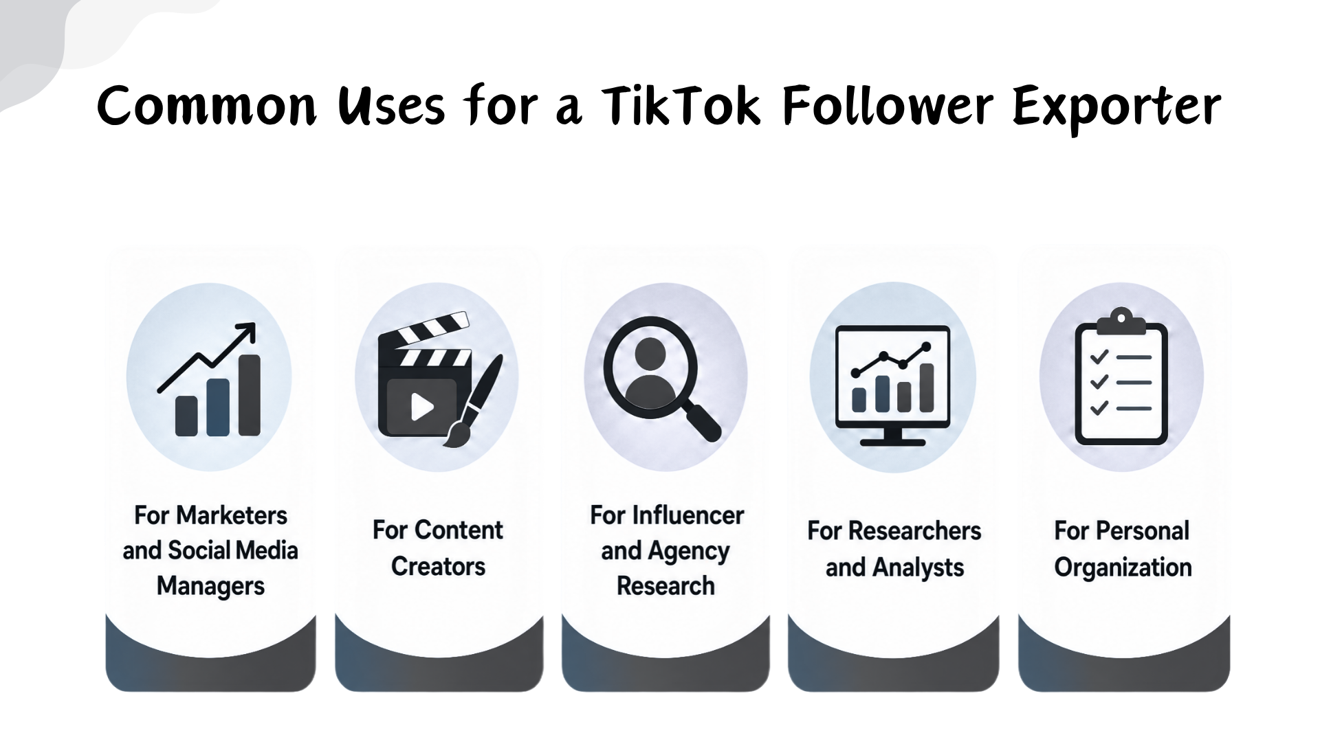 Common Uses for a TikTok Follower Exporter